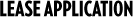 Lease Application